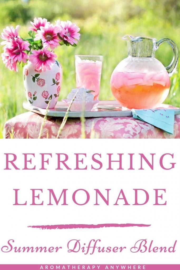 Refreshing lemonade summer diffuser blend