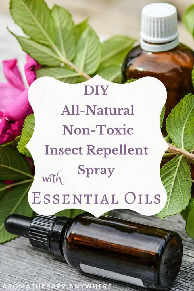 DIY All Natural, Non Toxic Insect Repe