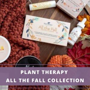 image of fall essential oils in gift box