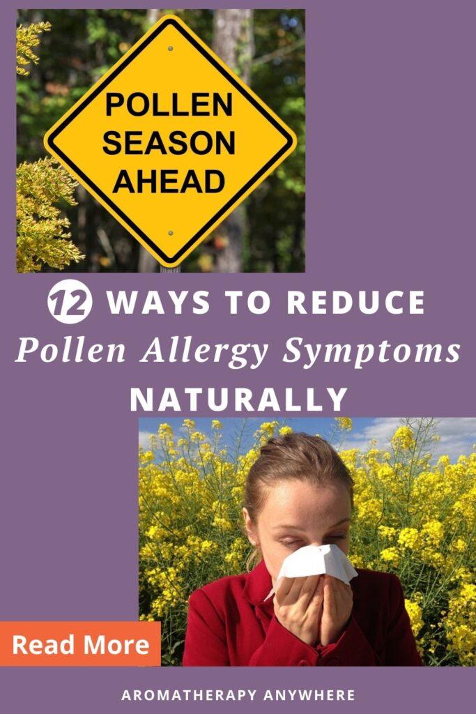 lady with allergies