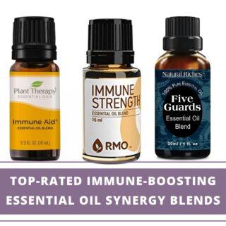 3 bootles of immune boosting synergy blends