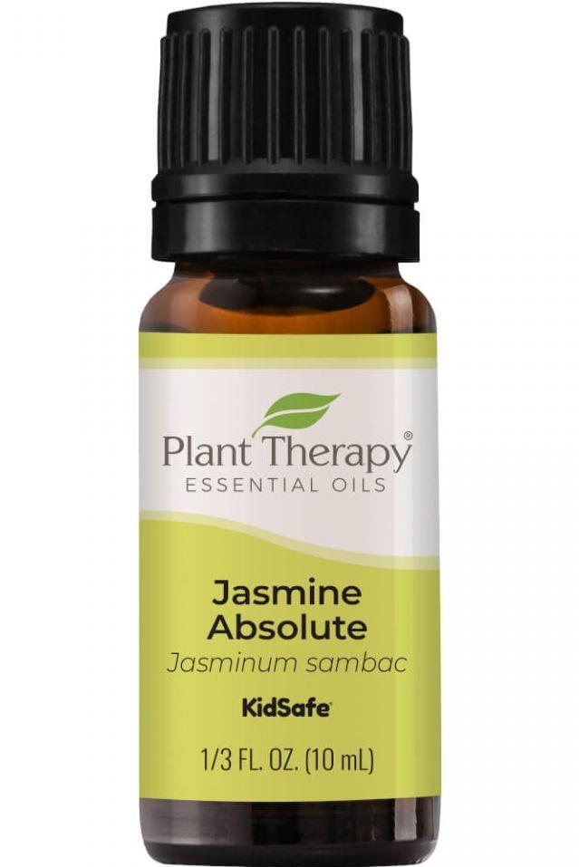 bottle of jasmine essential oil