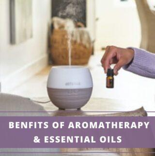 diffuser and an essential oil bottle