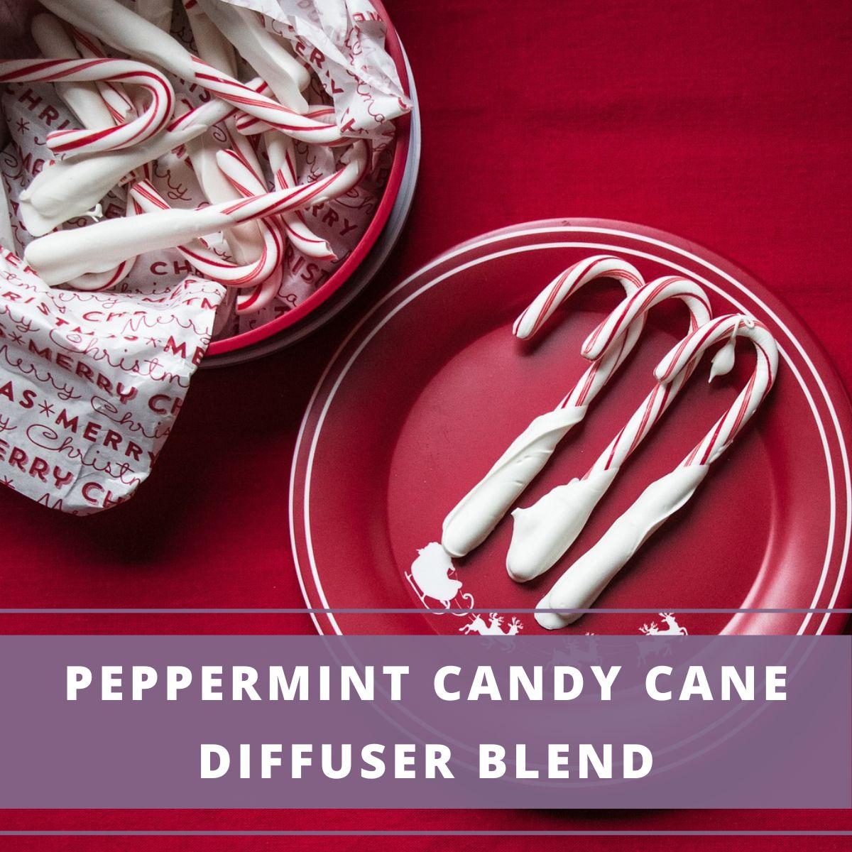 Peppermint Candy Cane Essential Oil Blend - Aromatherapy Anywhere