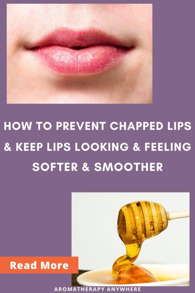 using honey to prevent chapped lips
