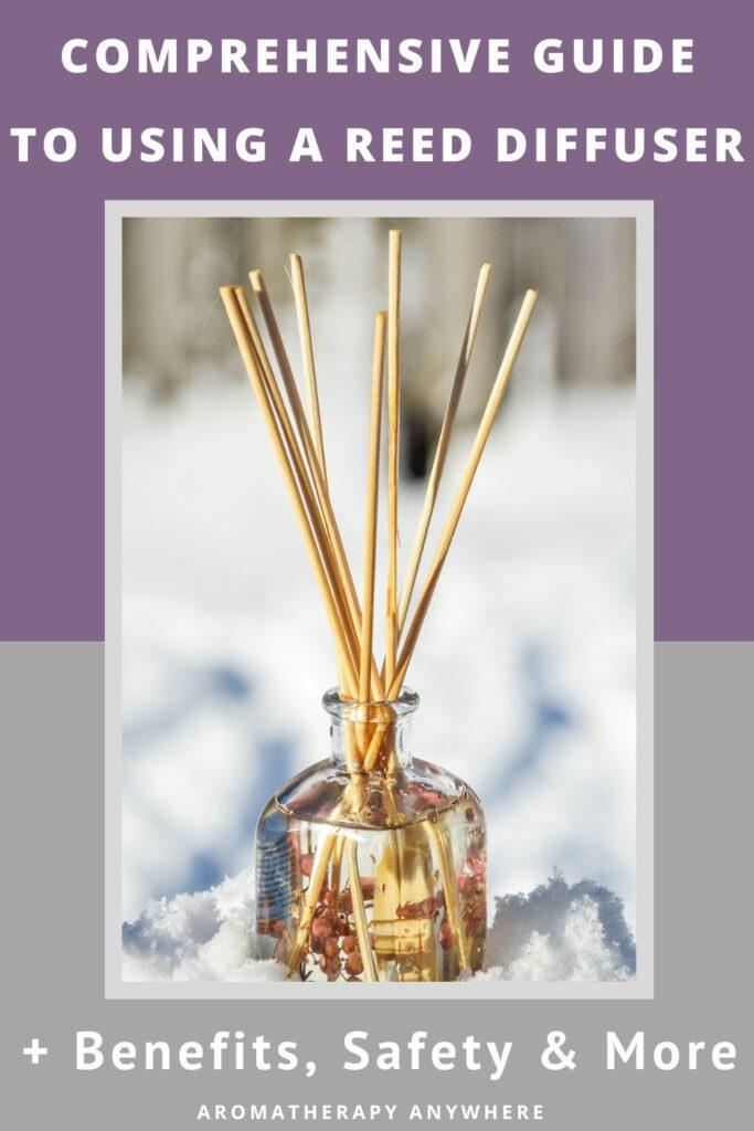 bottle of reed diffuser