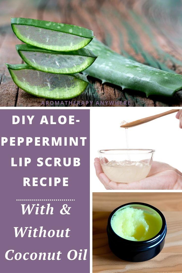 Refreshing PeppermintAloe Vera Lip Scrub Recipe Revive and Rejuvenate