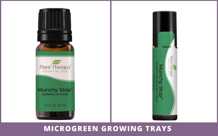Munchy stop essential oil bottle and rol on