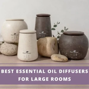 set of terracotta essential oil diffusers in light and dark brown