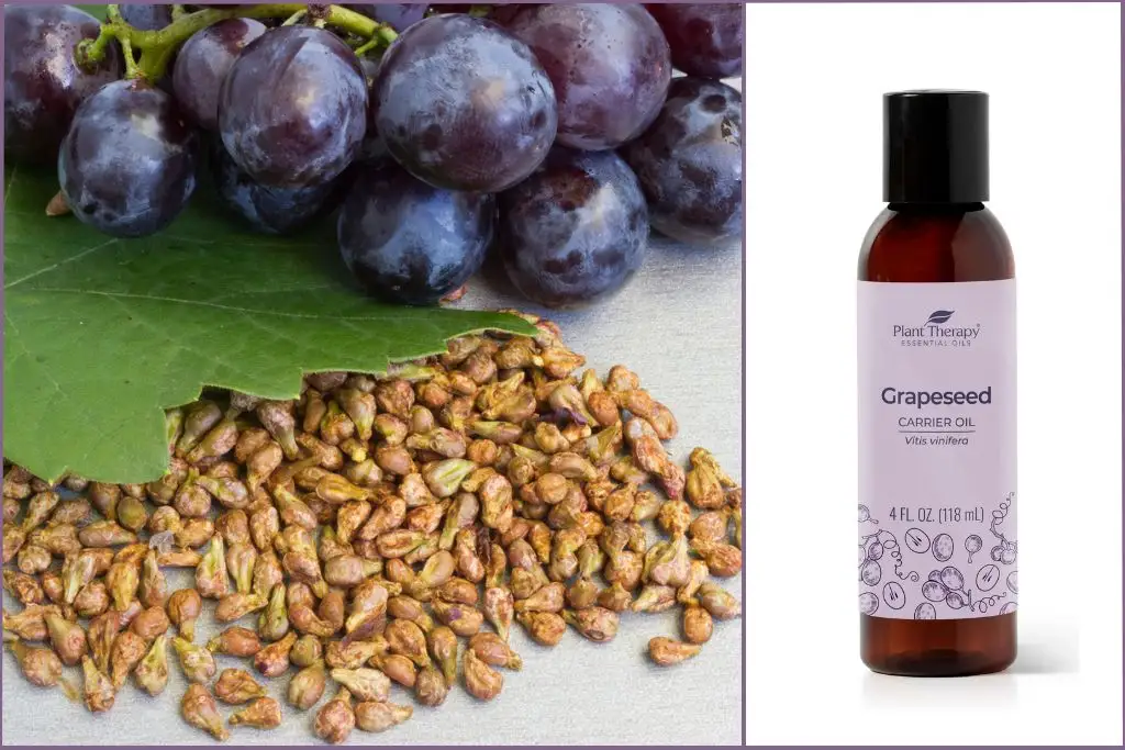 grapes, grapeseed, and grapeseed carrier oil