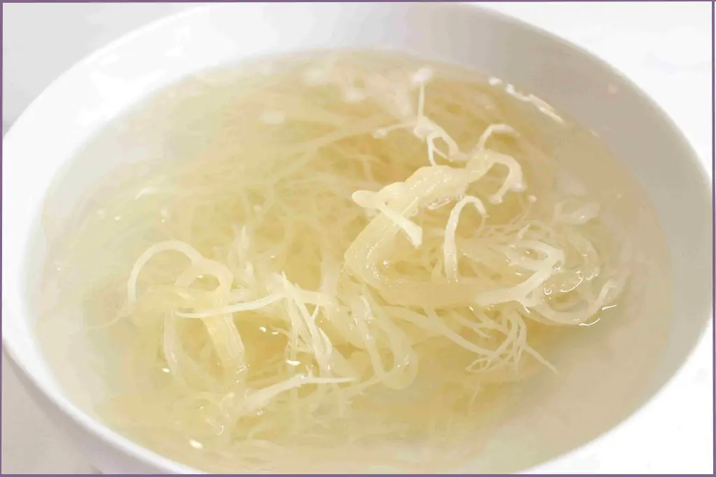 bowl of sea moss soaking in water - how to make sea moss soap without lye