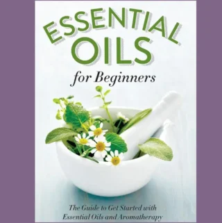 Book cover - Essential oils for beginners