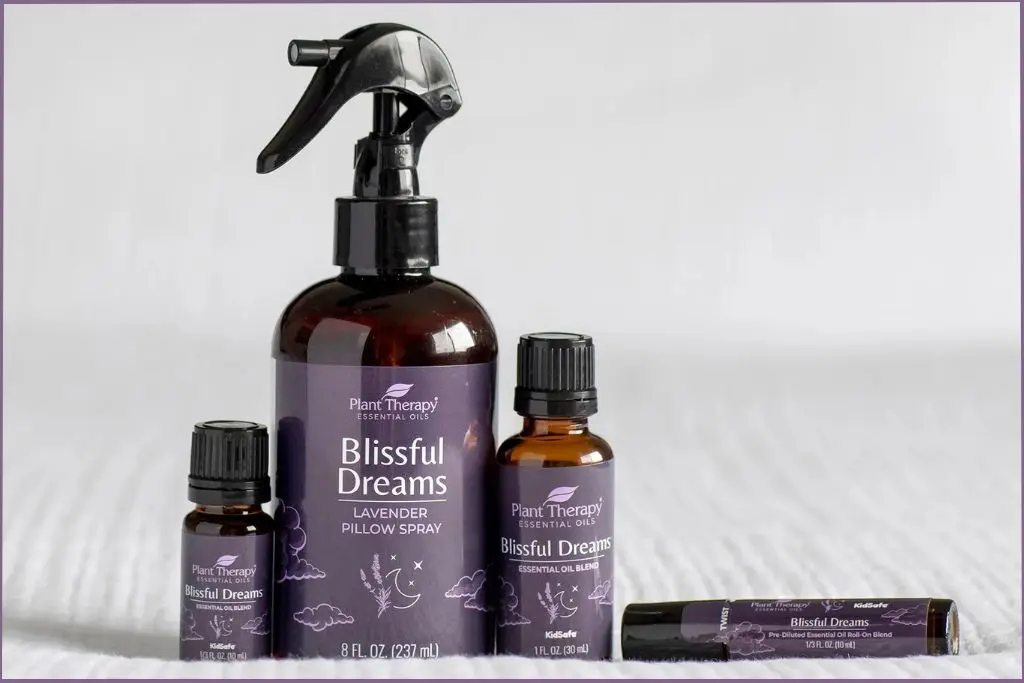 Plant Therapy Blissful Dreams Essential Oil, Roll-On, Pillow Spray