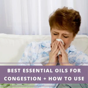 lady with sinus congestion holding tissue to her nose