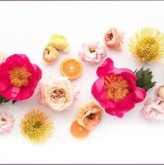 Floral-citrus spring diffuser blends