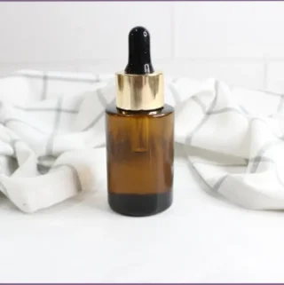 dropper bottle of DIY Cuticle Oil