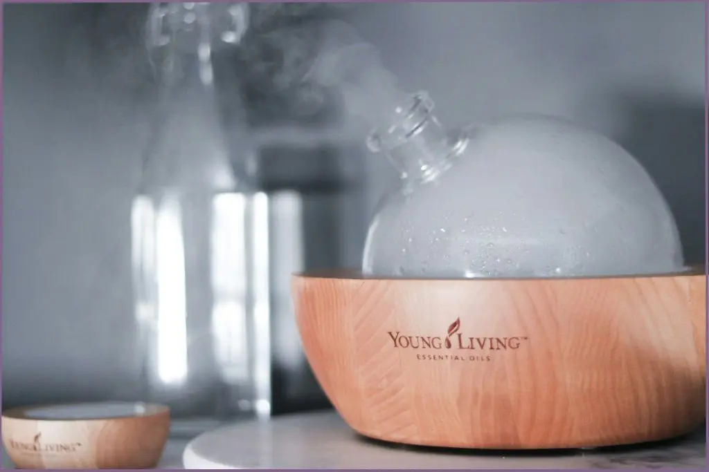 Young living diffuser for get the aromatherapy benefits of Thieves essential oil