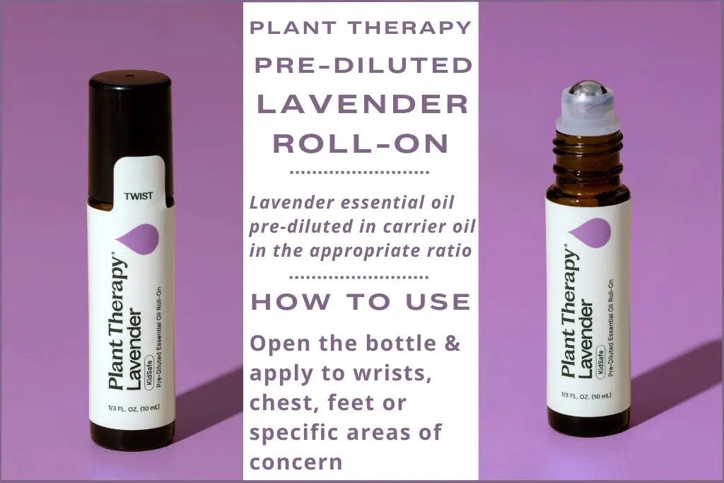 Plant Therapy essential oil roll-on open and closed