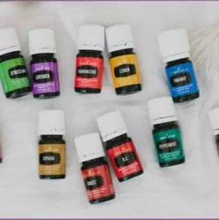 Assorted essential oil bottles - list of essential oils and benefits