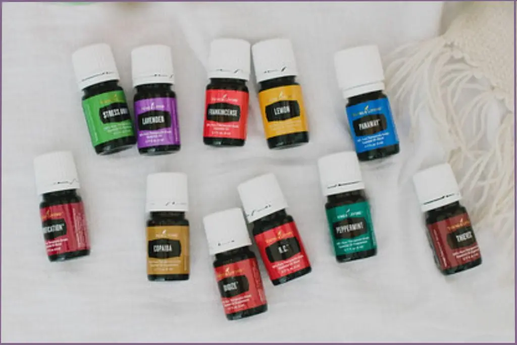 Assorted essential oil bottles - list of essential oils and benefits