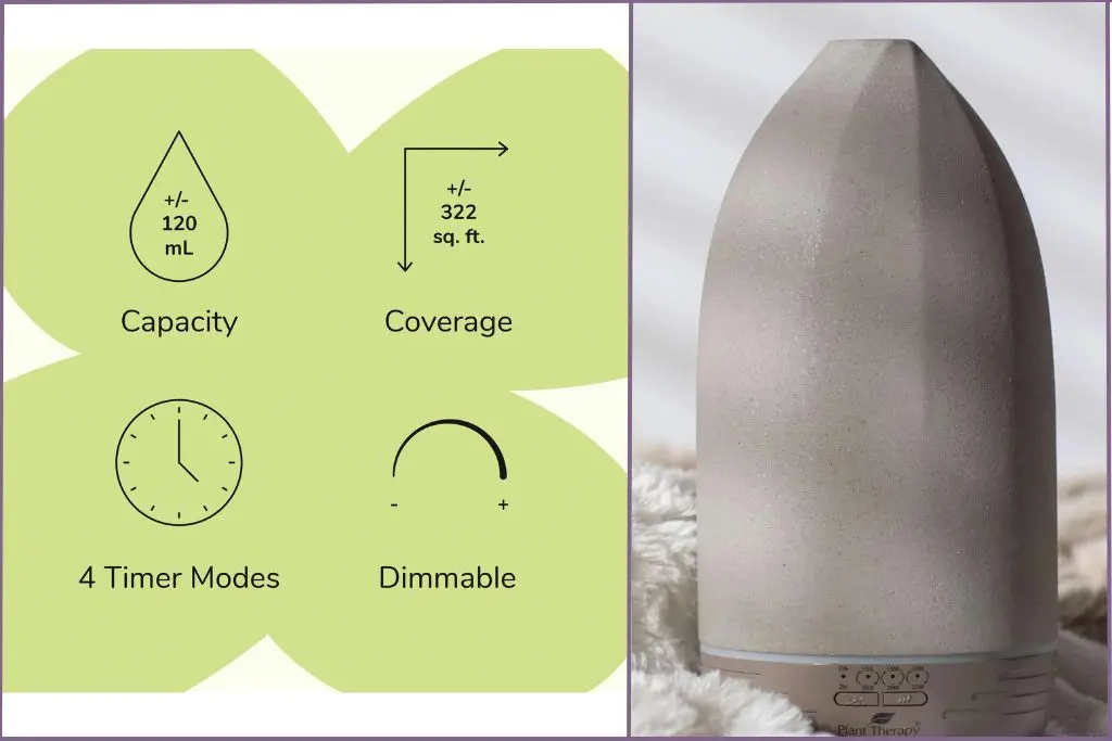Plant Therapy Metro Stone Ultrasonic Diffuser