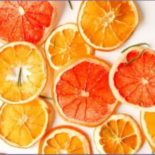 orange and lemon dried slices - cheerful citrus diffuser blend